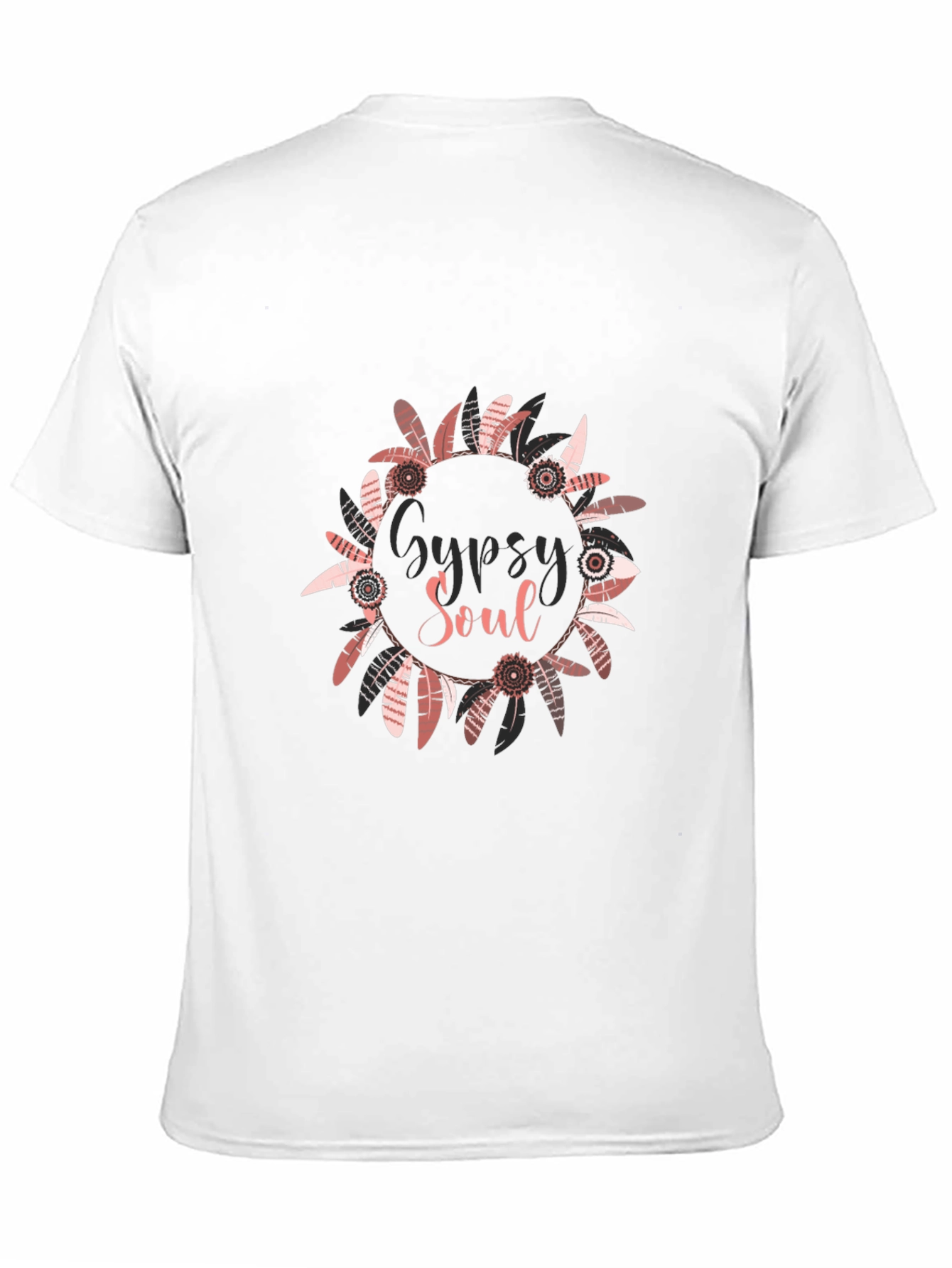 Gypsy Soul Graphic Print Black T-Shirt