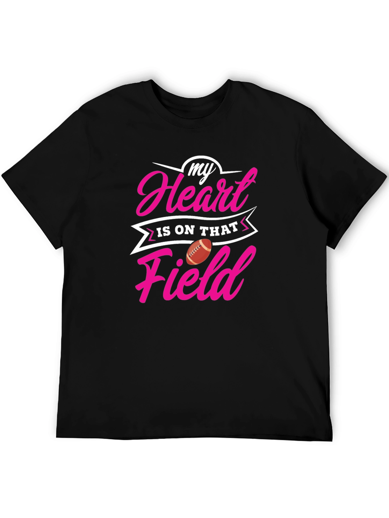 My Heart Is On That Field Graphic T-Shirt