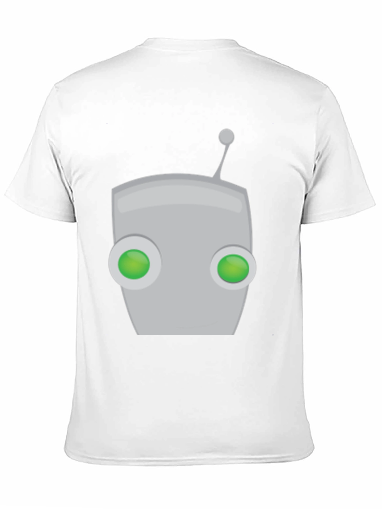 Mens Black Gir Robot Graphic Tee