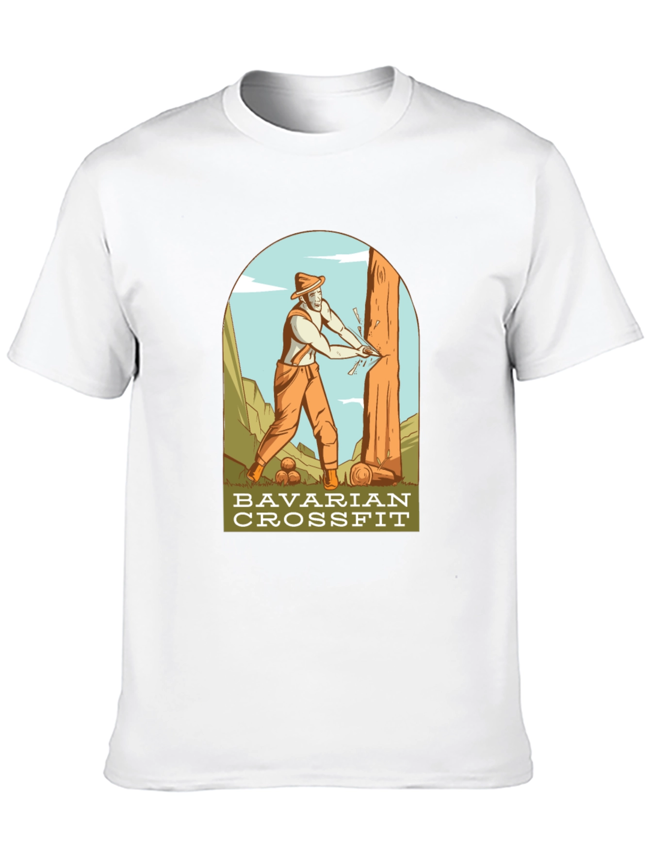 Bavarian CrossFit Graphic Tee - Lumberjack Strength