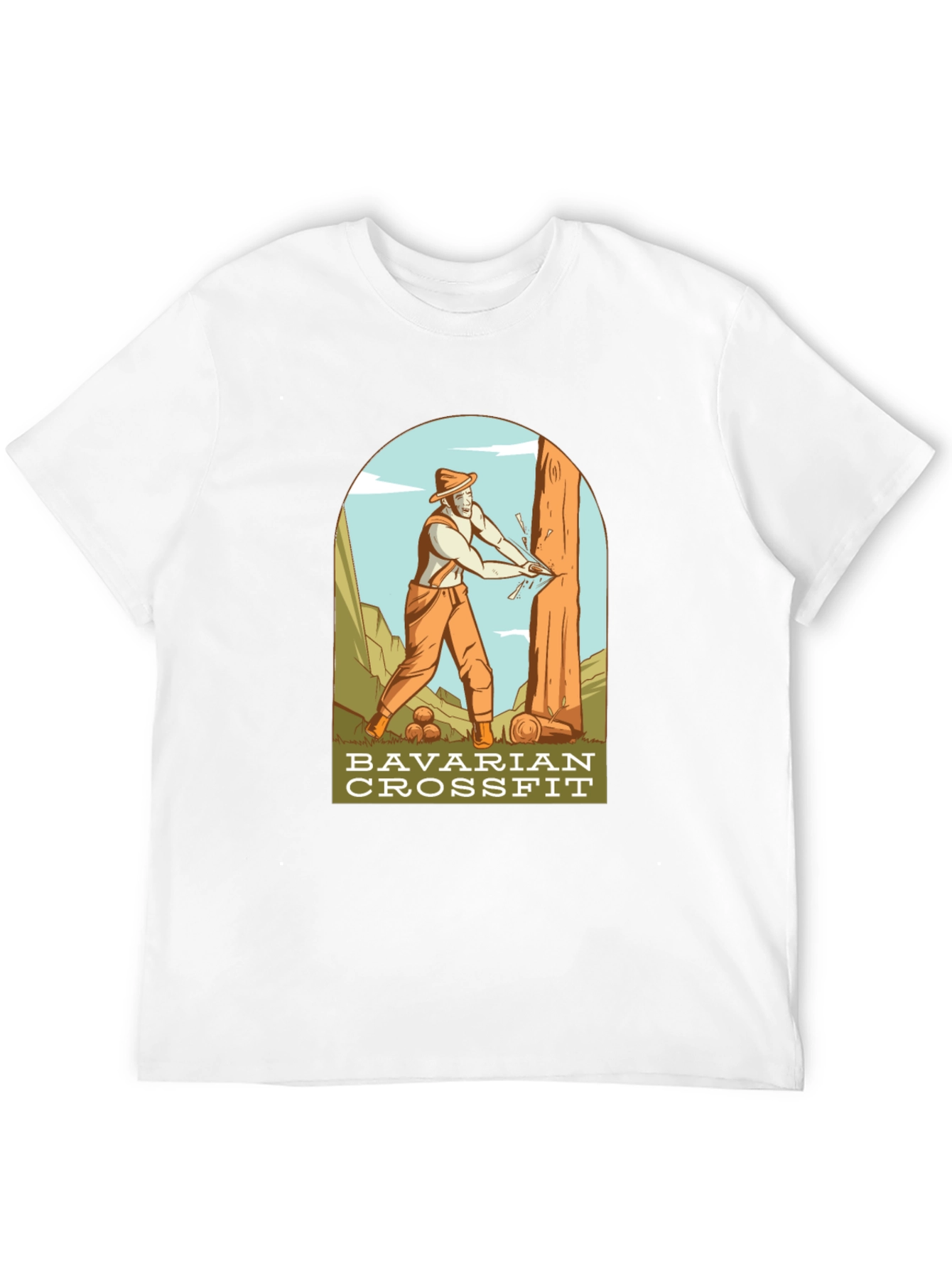 Bavarian CrossFit Graphic Tee - Lumberjack Strength