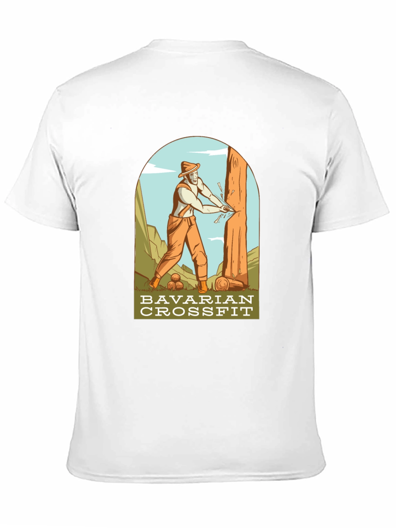 Bavarian CrossFit Graphic Tee - Lumberjack Strength