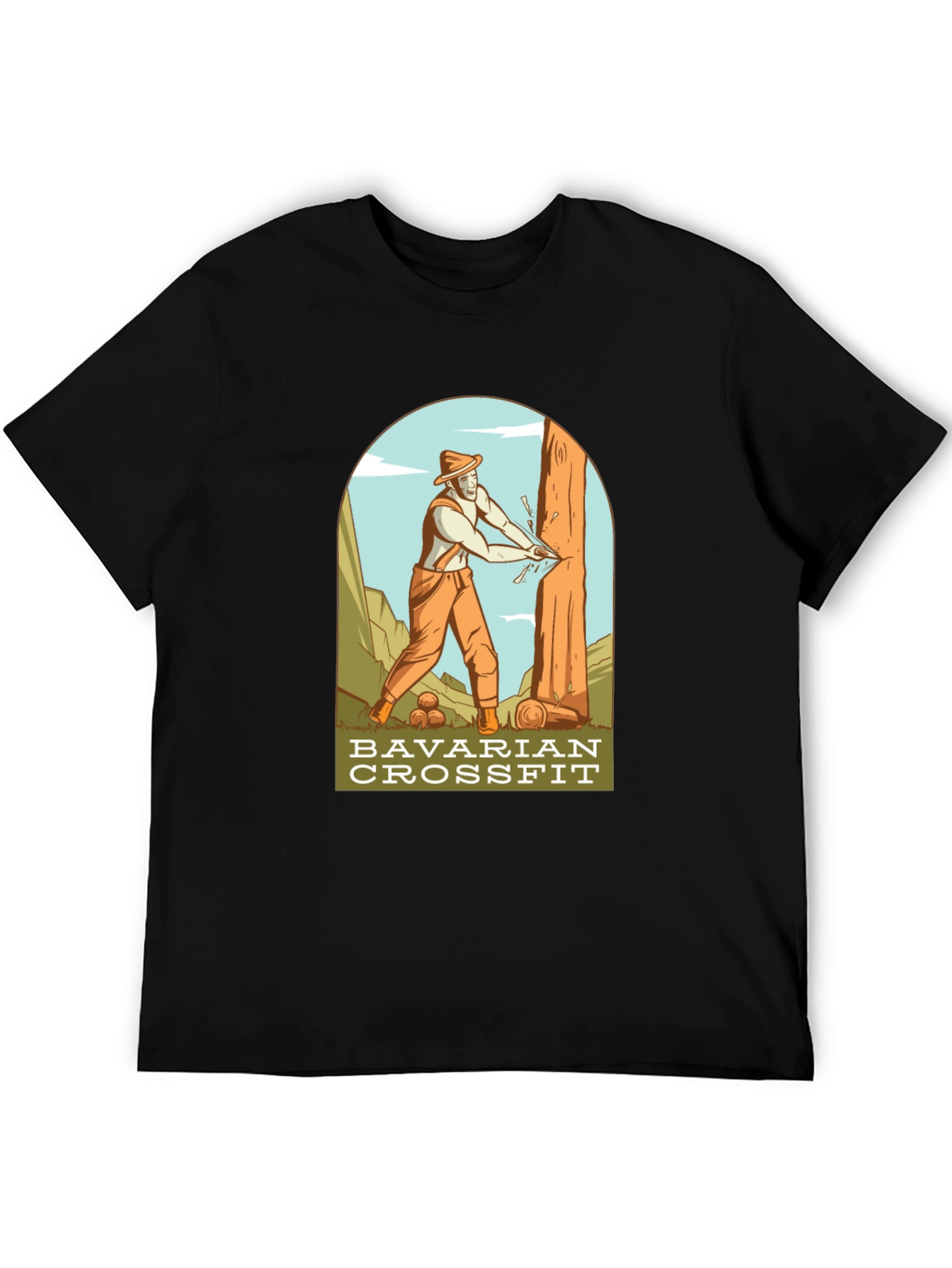 Bavarian CrossFit Graphic Tee - Lumberjack Strength