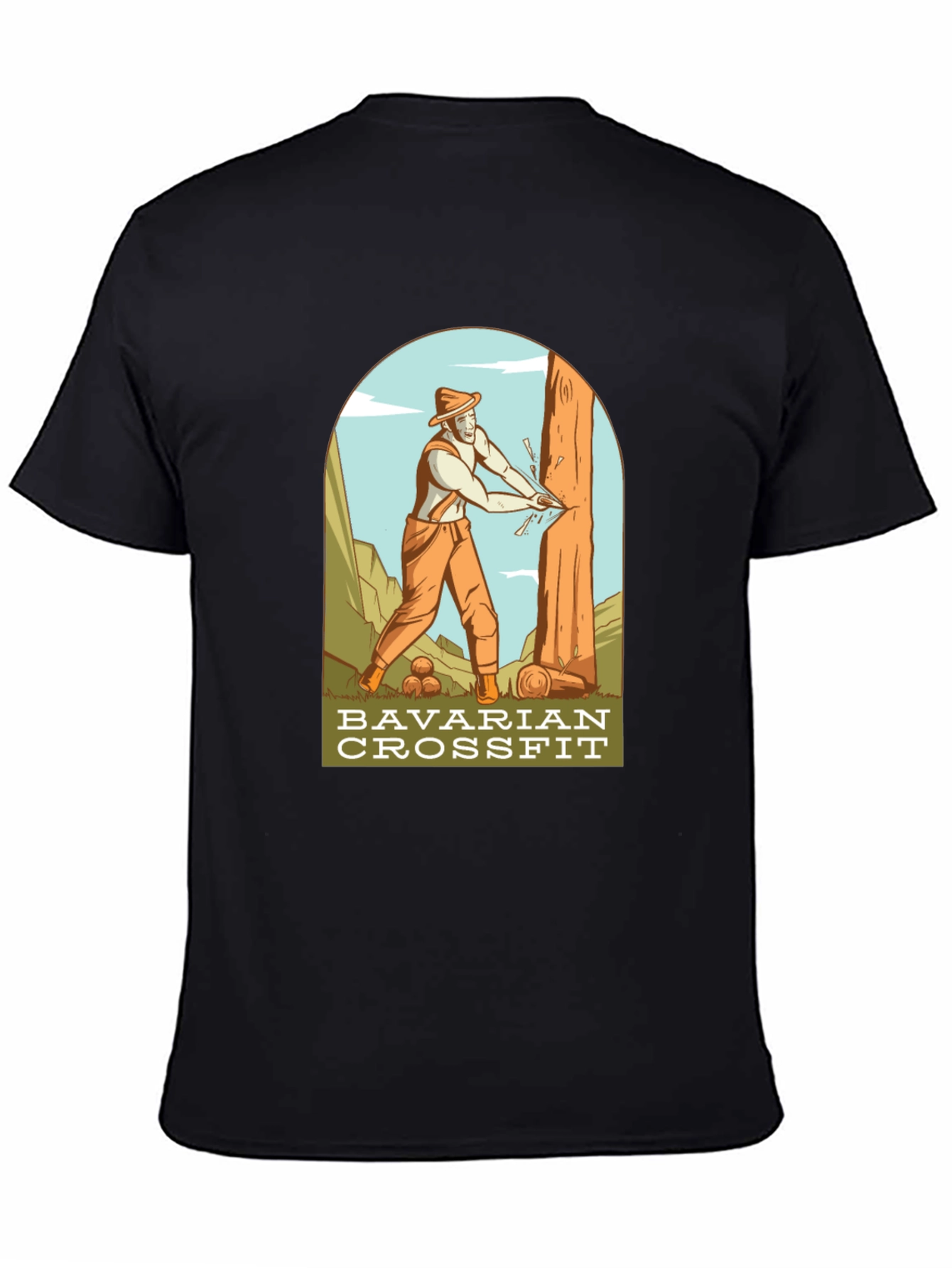 Bavarian CrossFit Graphic Tee - Lumberjack Strength