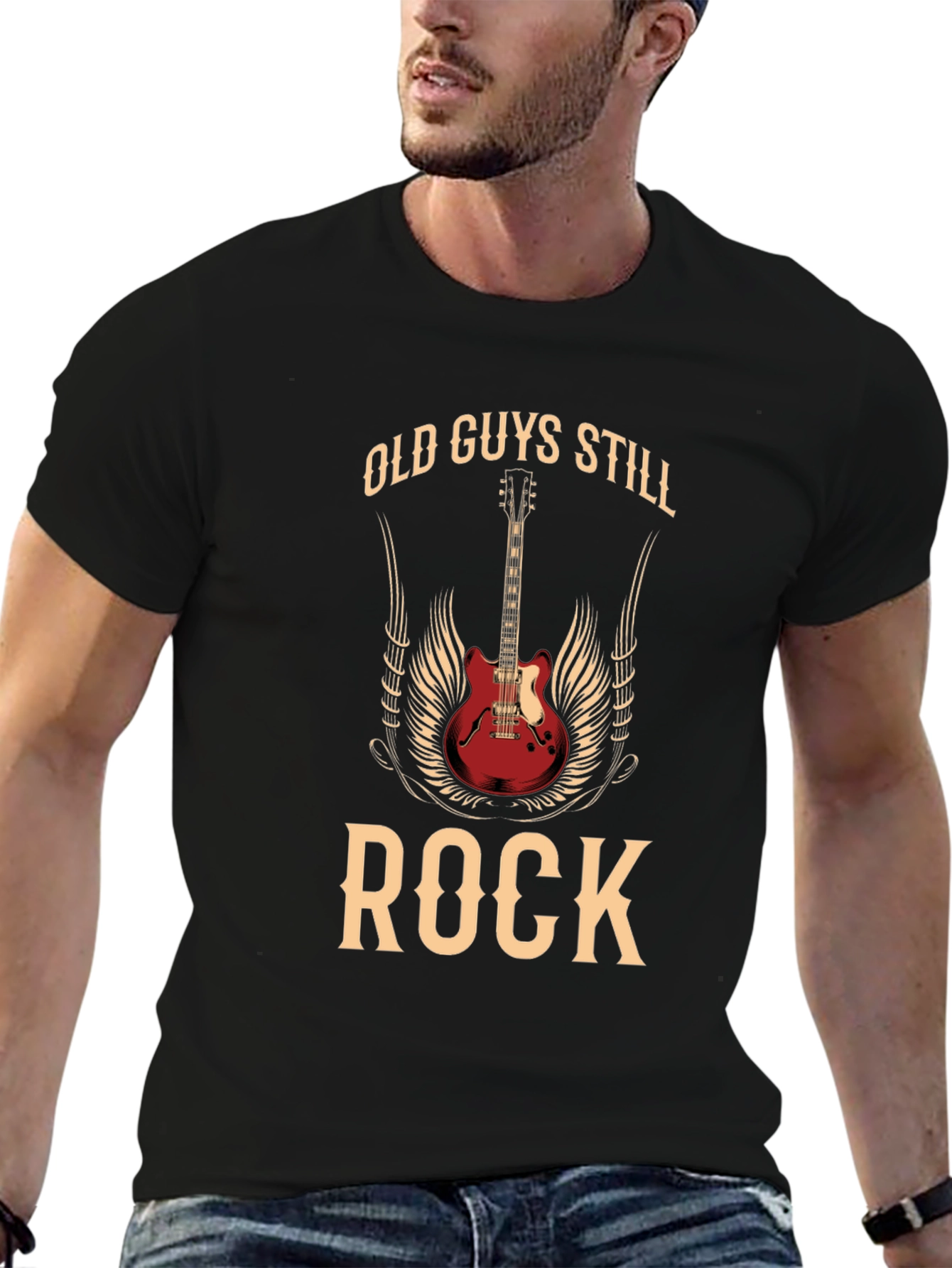 Old Guys Still Rock Graphic T-Shirt