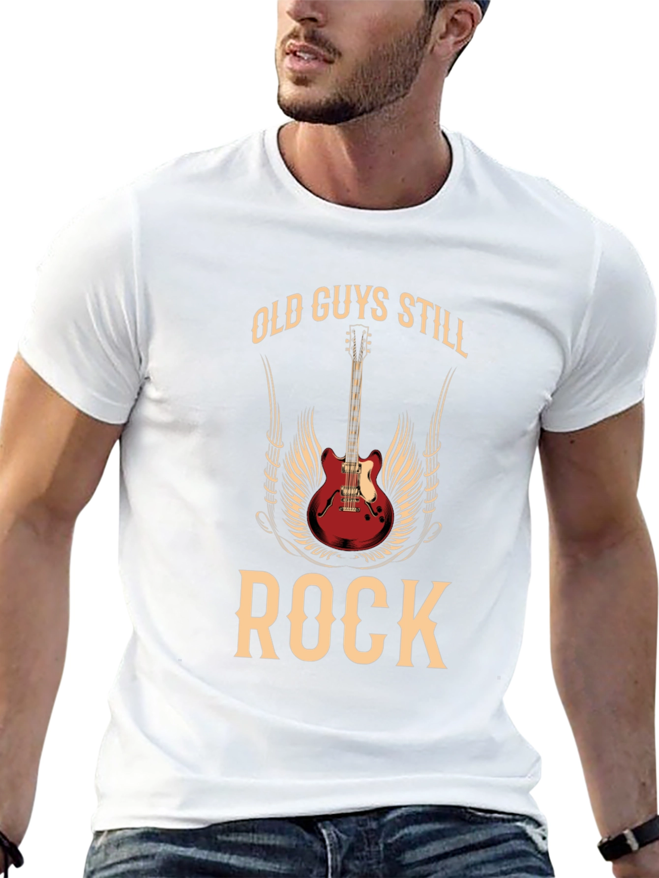 Old Guys Still Rock Graphic T-Shirt