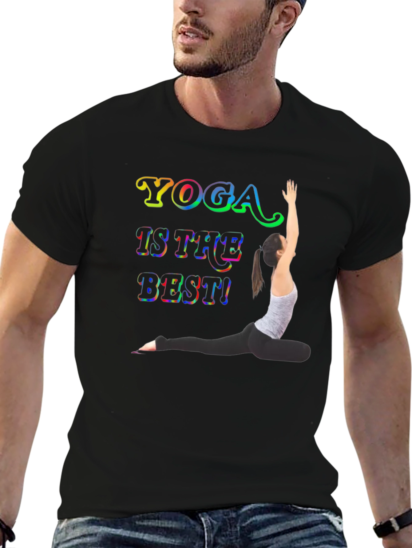 Yoga Is The Best Graphic T-Shirt