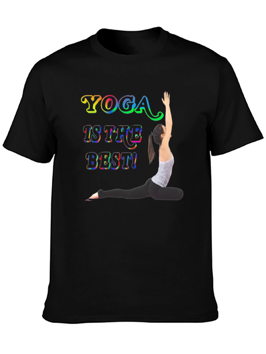 Yoga Is The Best Graphic T-Shirt