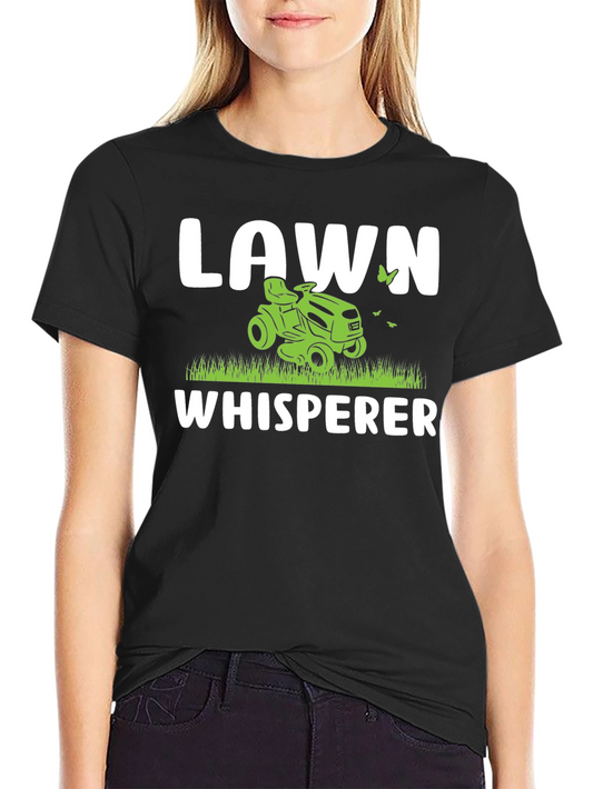 Lawn Whisperer Graphic Tee - Gardening Humor Shirt
