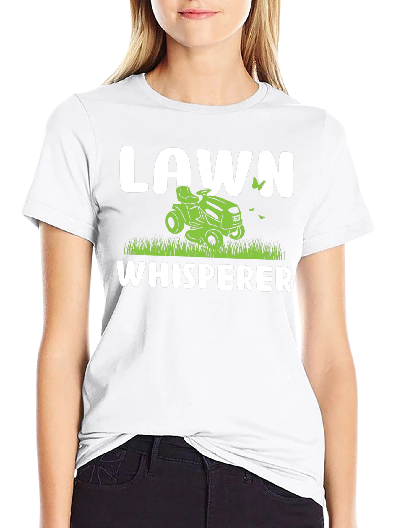 Lawn Whisperer Graphic Tee - Gardening Humor Shirt