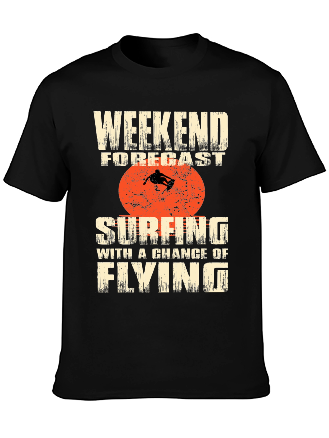 Weekend Surfing Forecast Graphic Tee