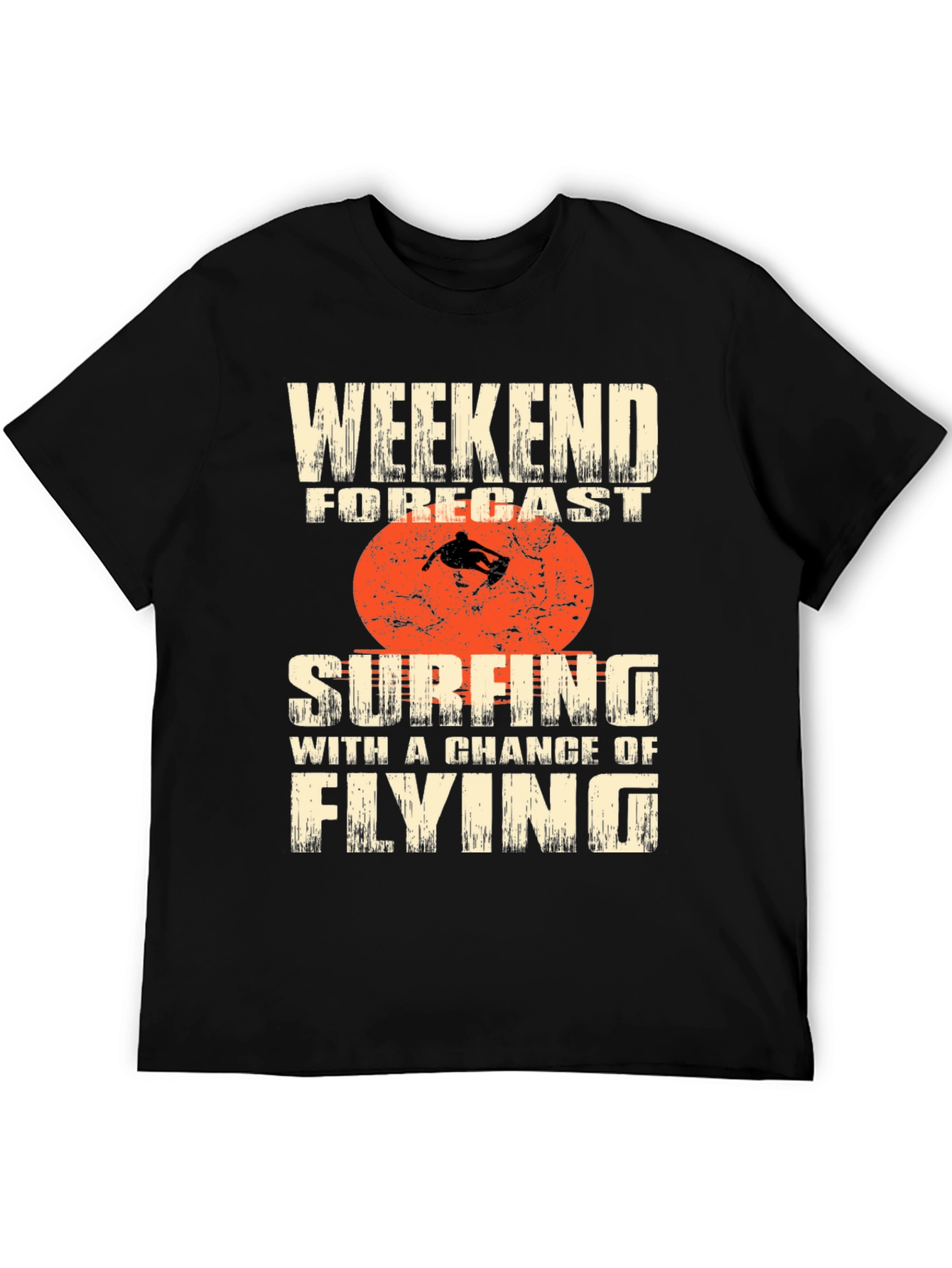 Weekend Surfing Forecast Graphic Tee