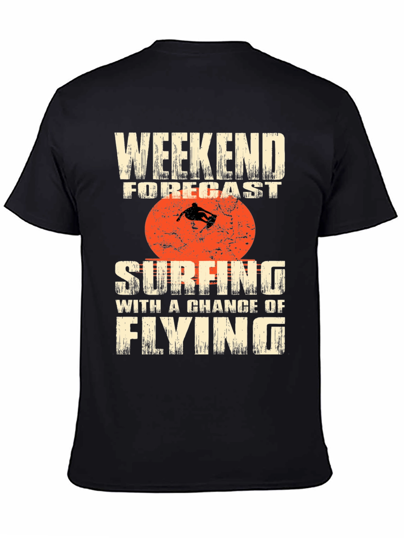Weekend Surfing Forecast Graphic Tee