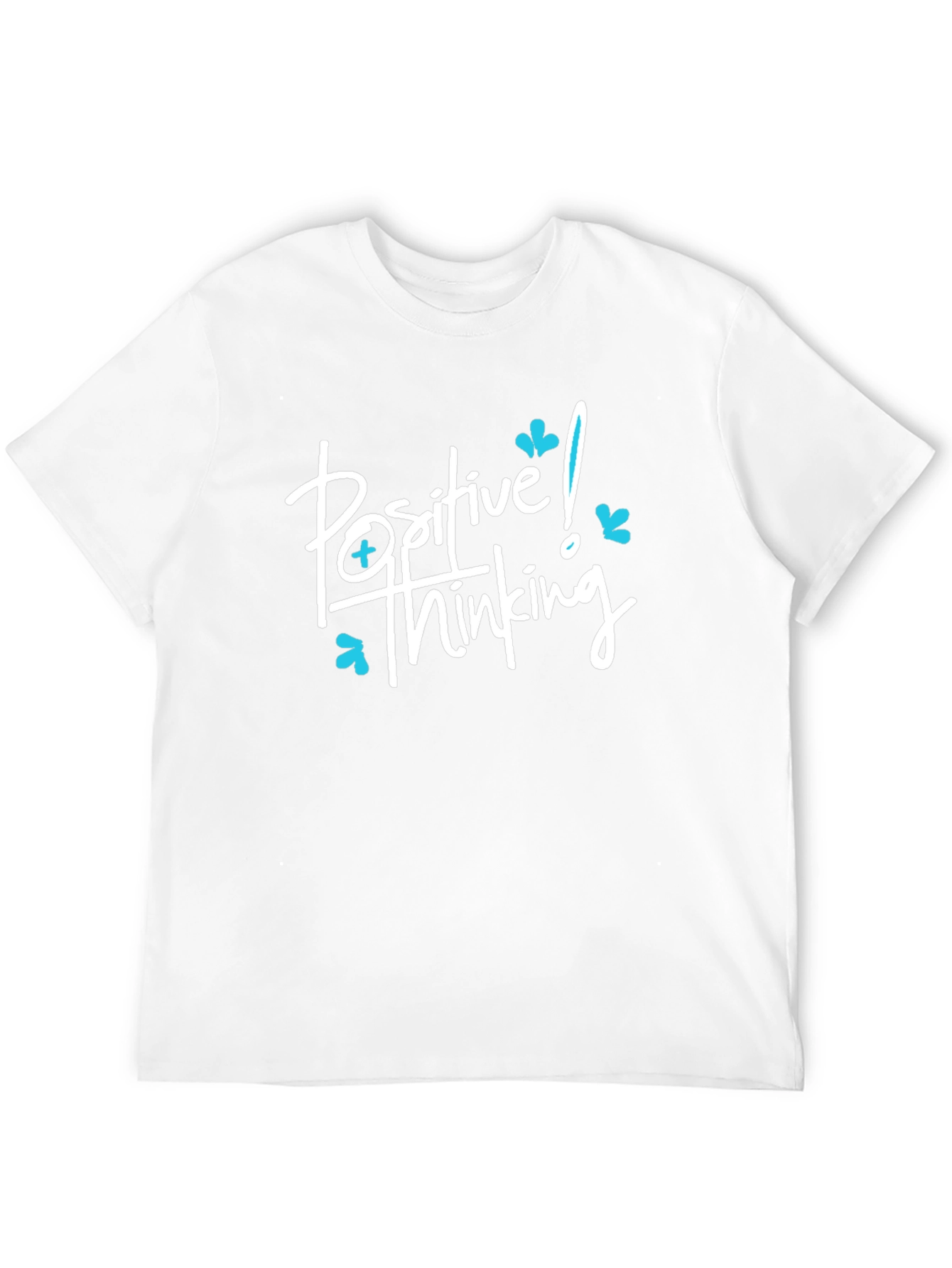 Positive Thinking Graphic Tee - Black