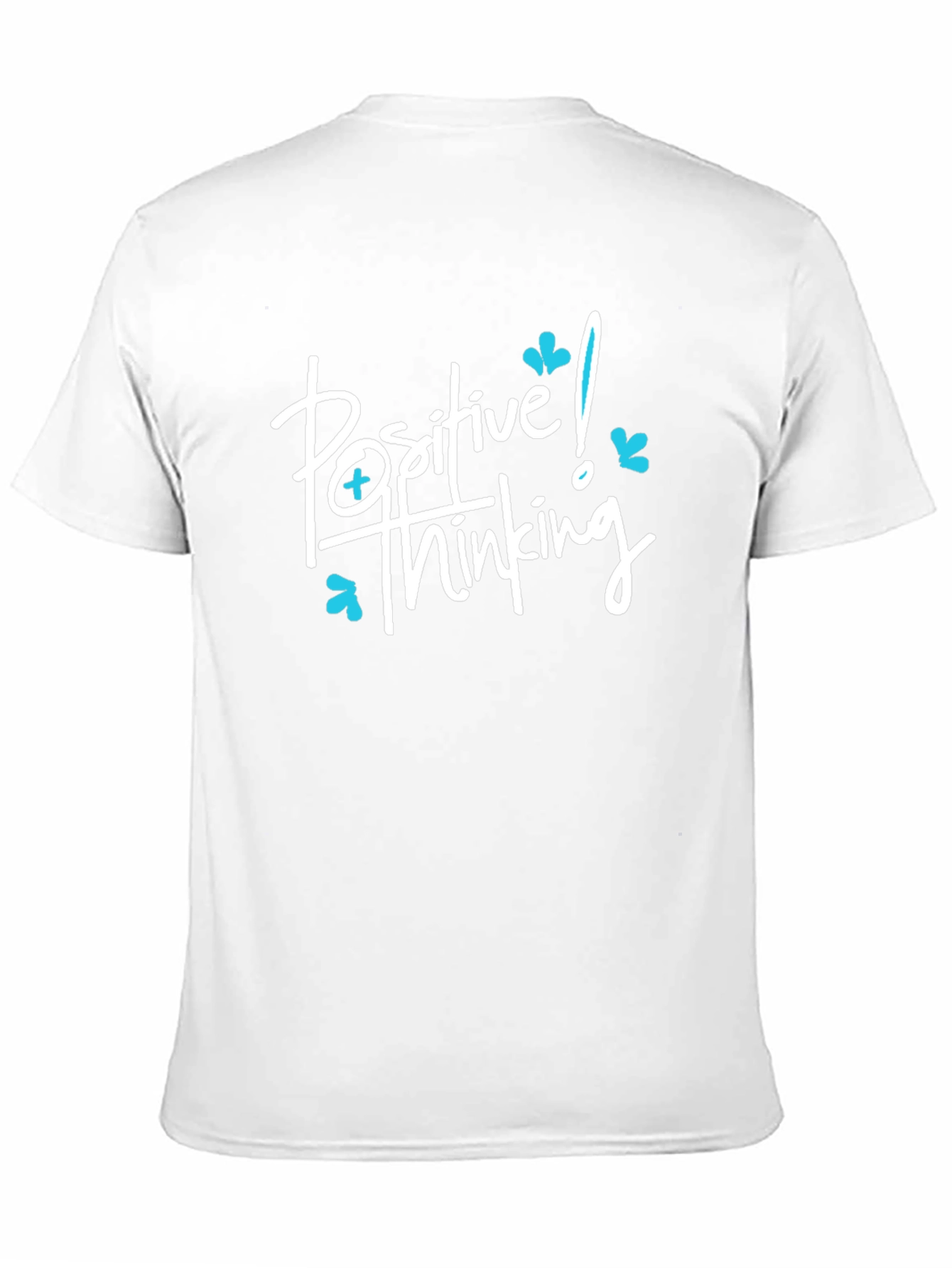 Positive Thinking Graphic Tee - Black