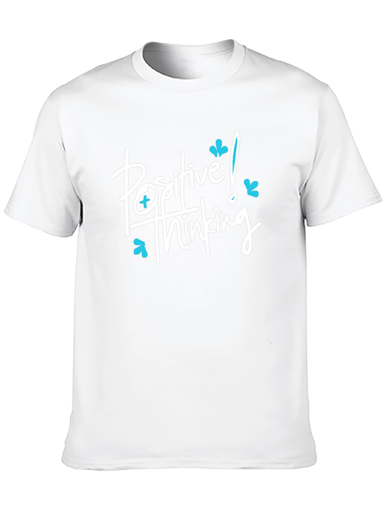 Positive Thinking Graphic Tee - Black