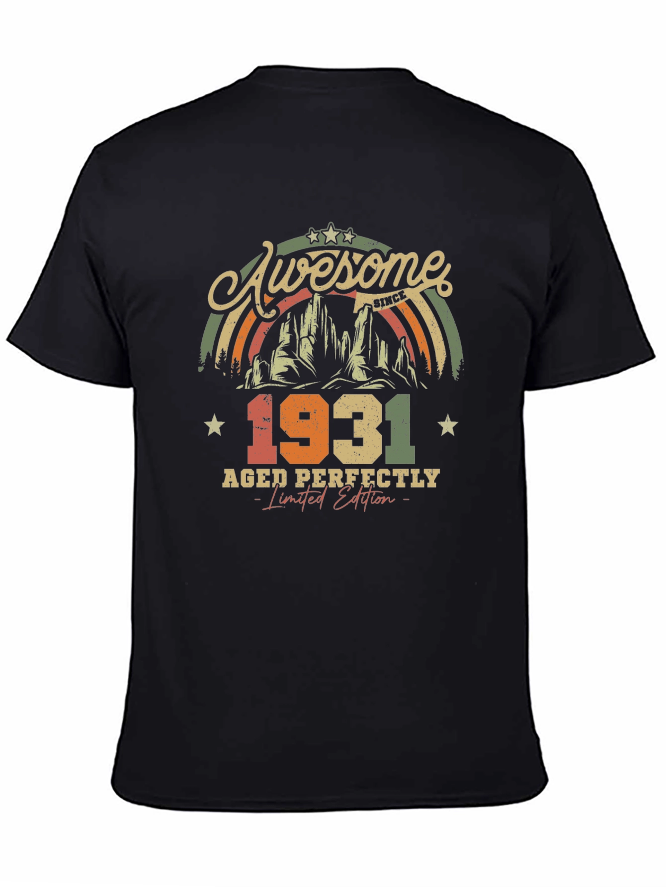 Awesome Since 1931 Limited Edition Aged Perfectly T-shirt