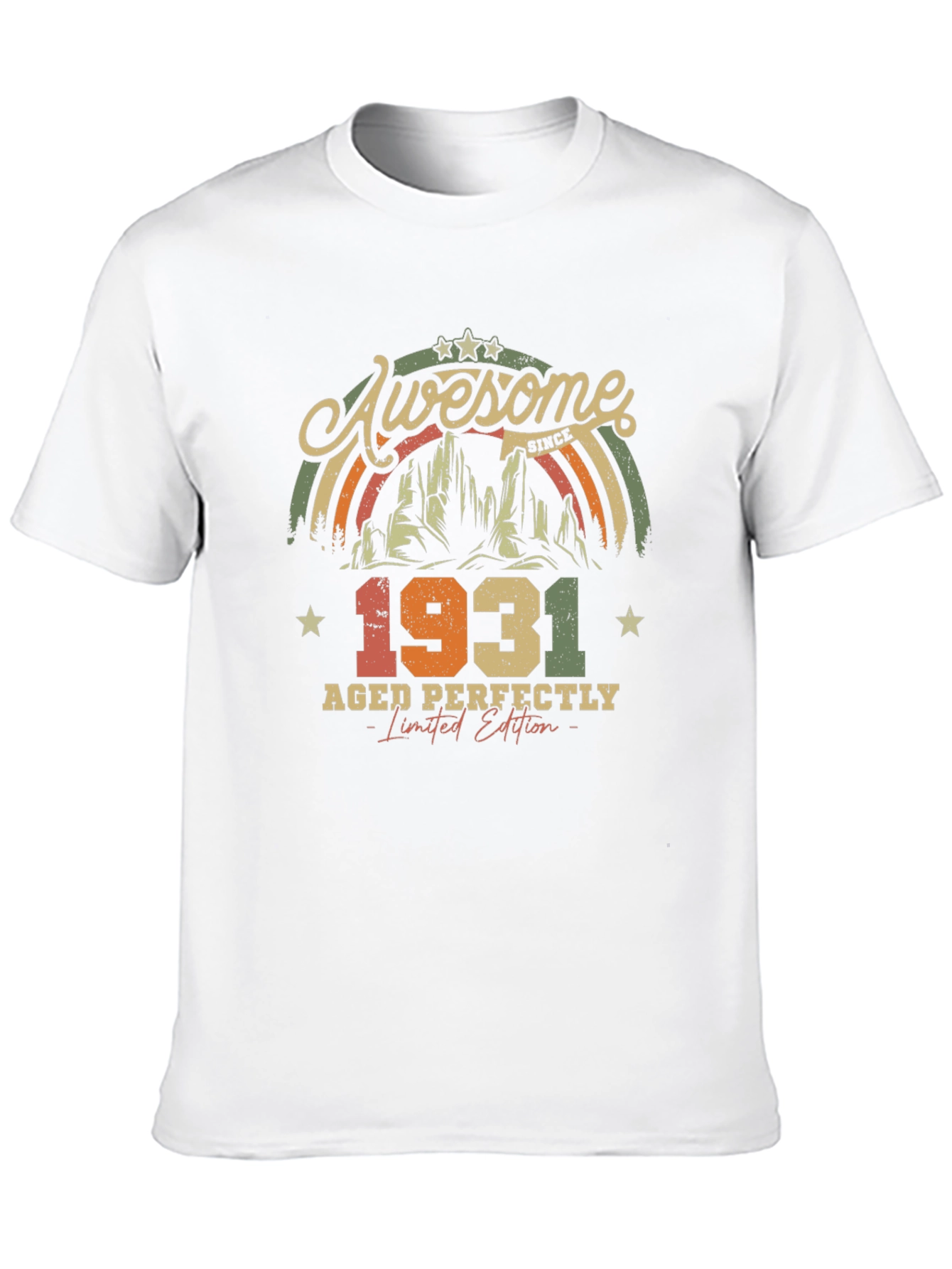 Awesome Since 1931 Limited Edition Aged Perfectly T-shirt