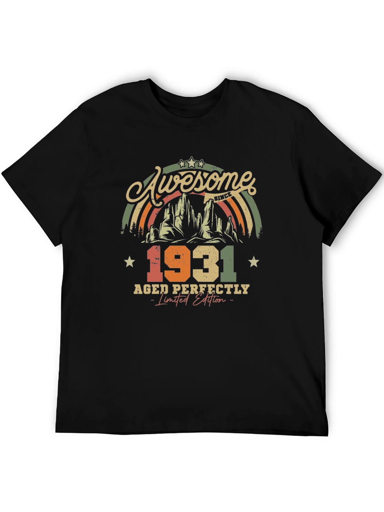 Awesome Since 1931 Limited Edition Aged Perfectly T-shirt