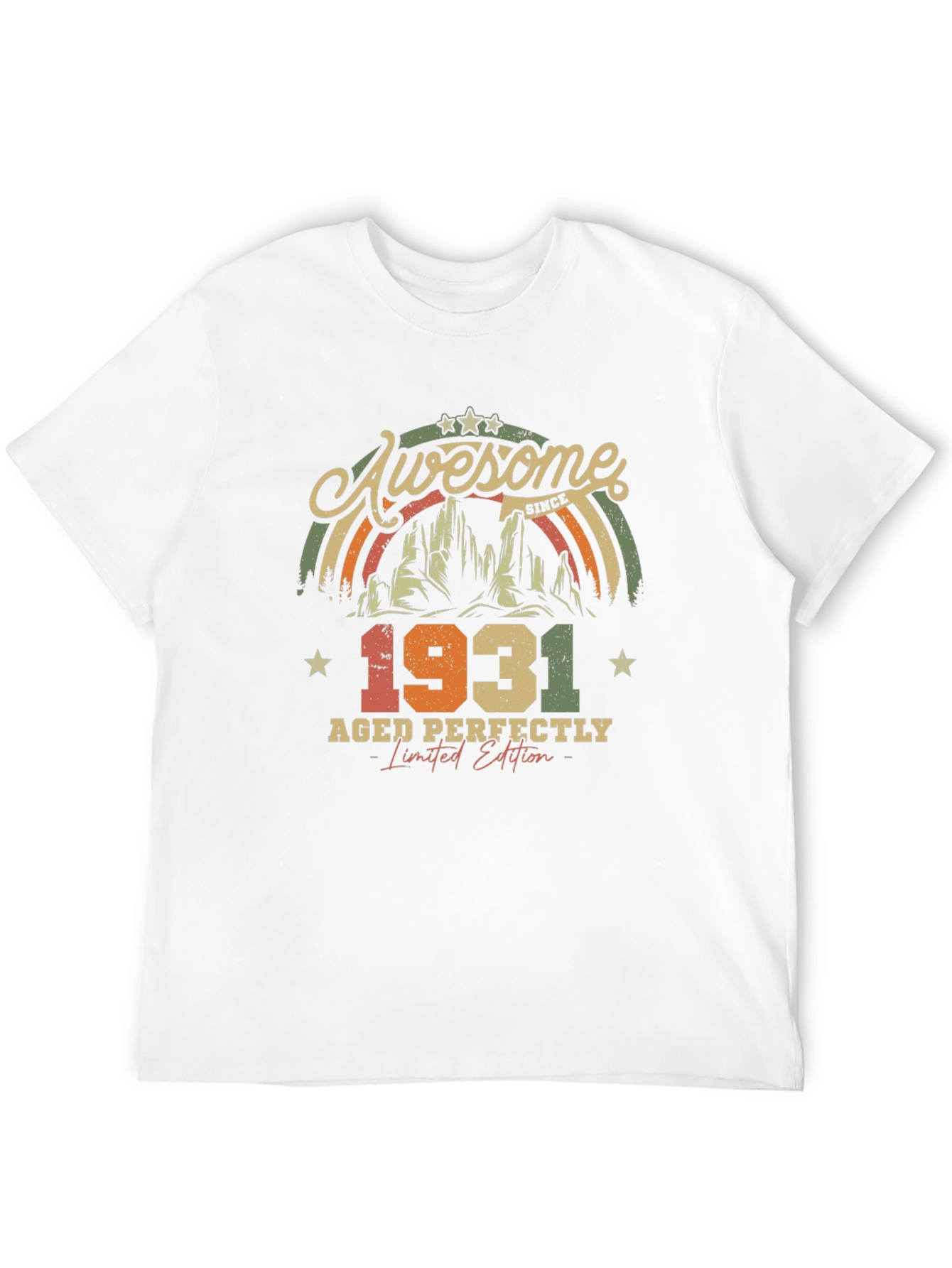 Awesome Since 1931 Limited Edition Aged Perfectly T-shirt