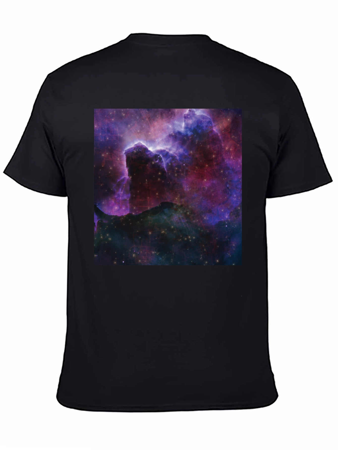 Nebula Graphic Black T-Shirt