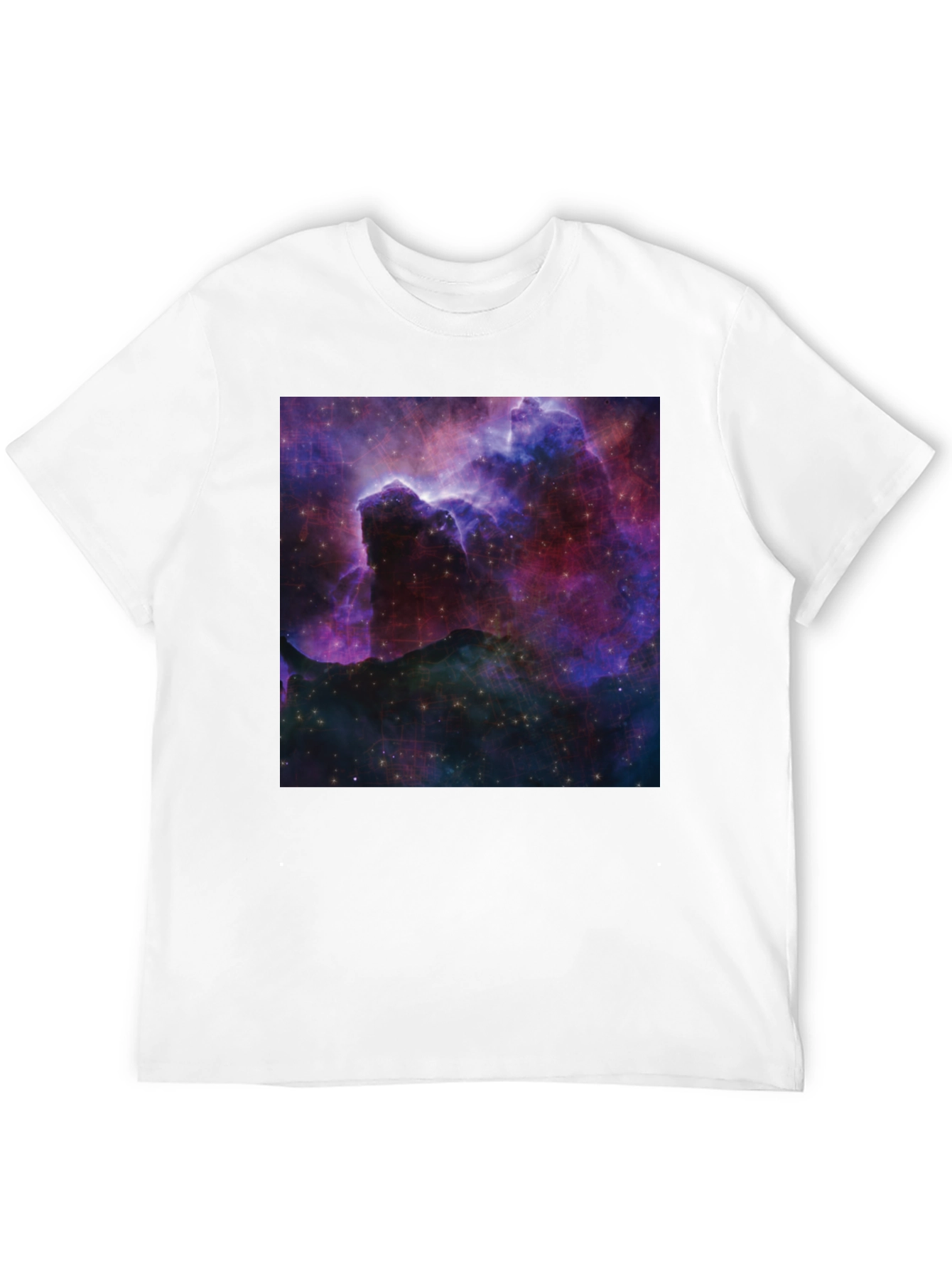 Nebula Graphic Black T-Shirt