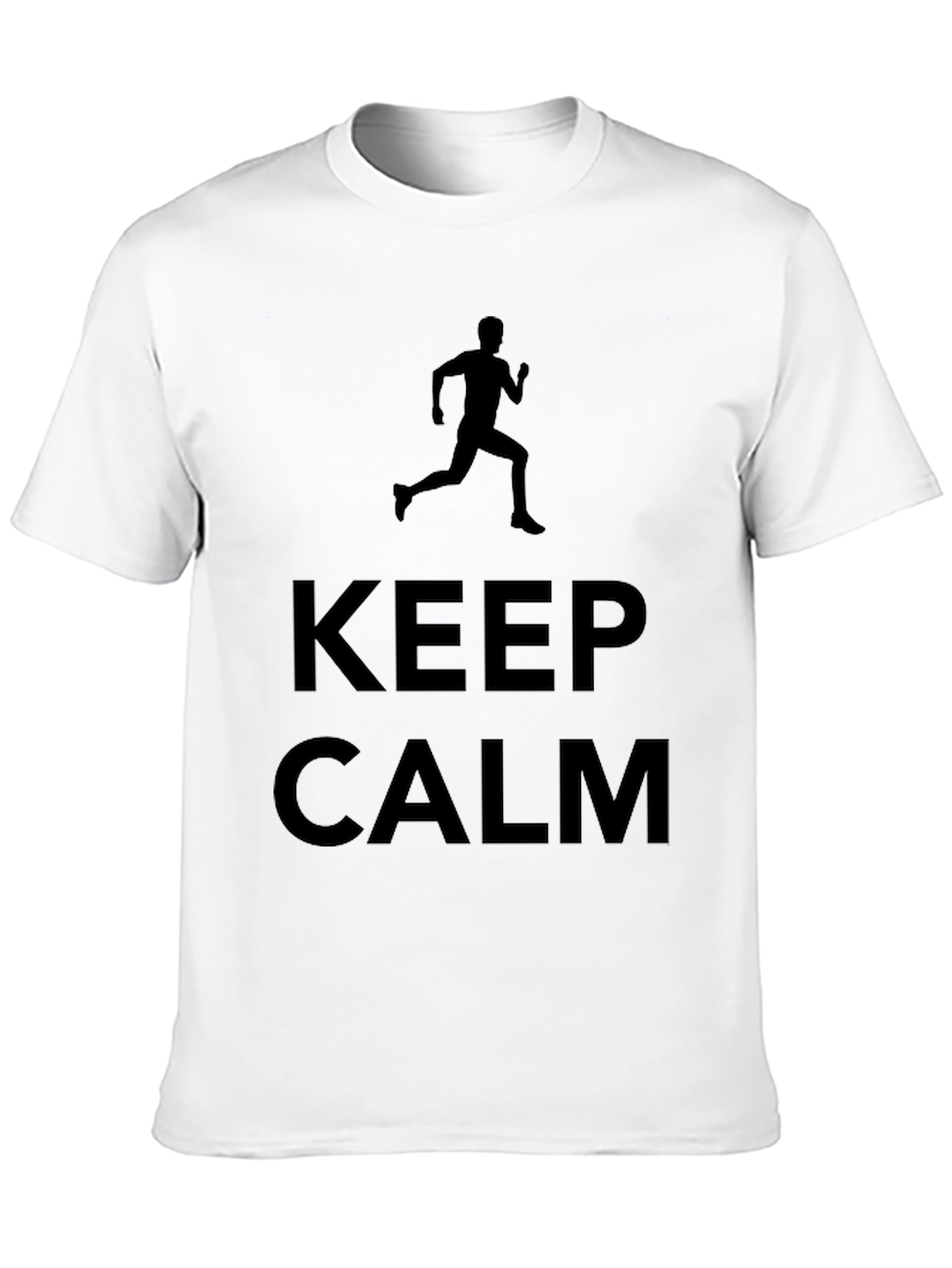 Keep Calm Runner T-Shirt | Cool Graphic Tee