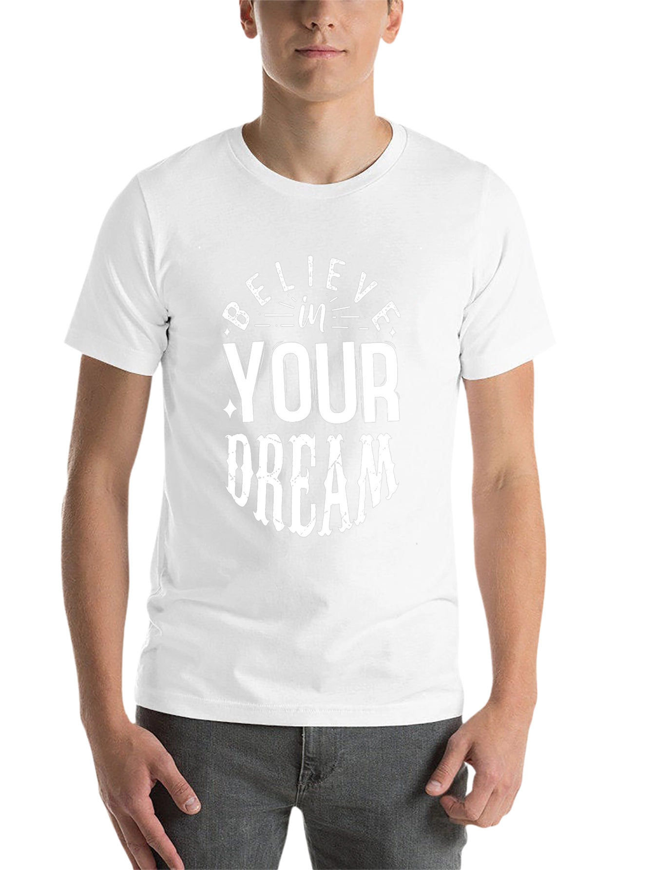 Believe In Your Dream T-Shirt - Black