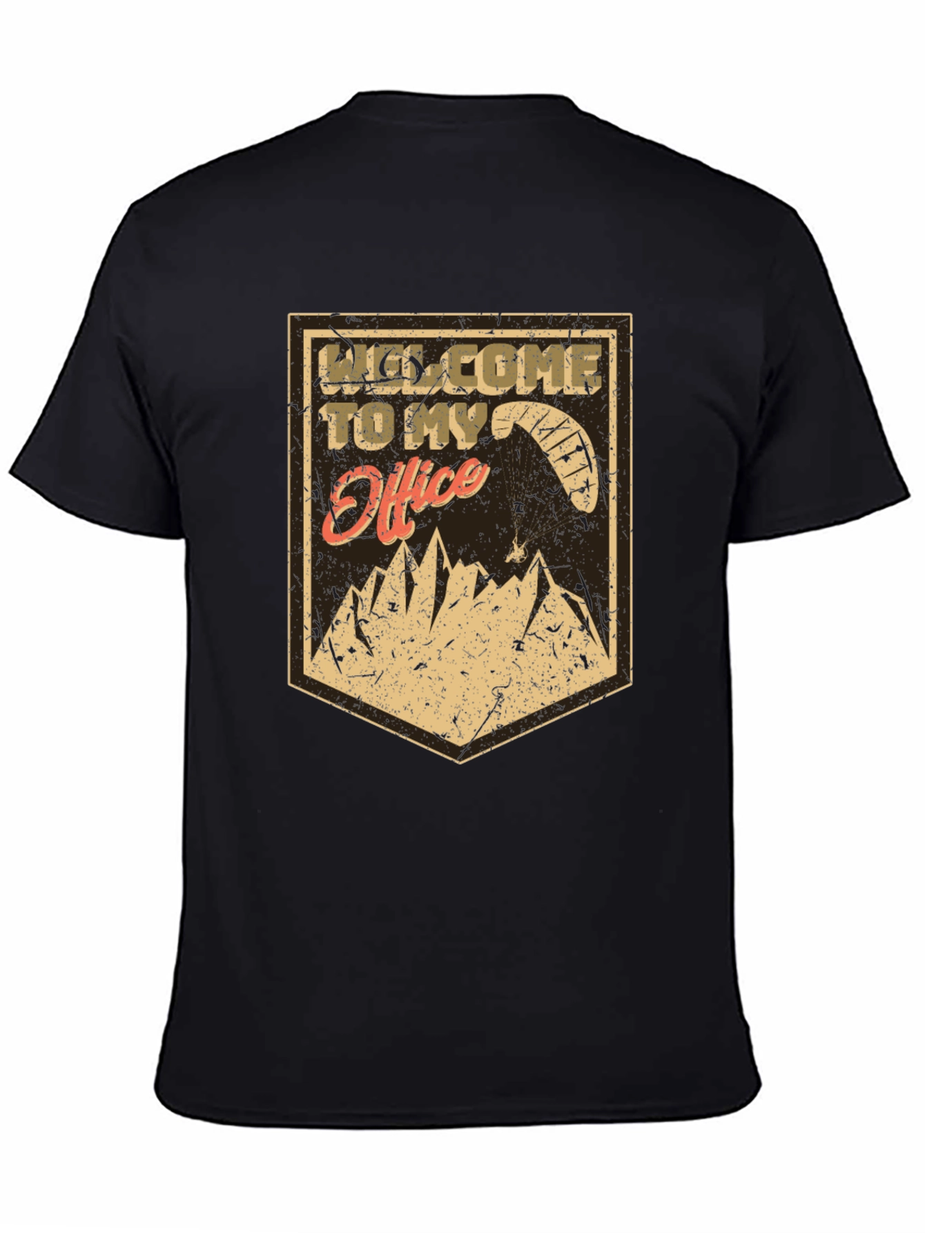 Welcome to My Office T-Shirt Paragliding Adventure Tee