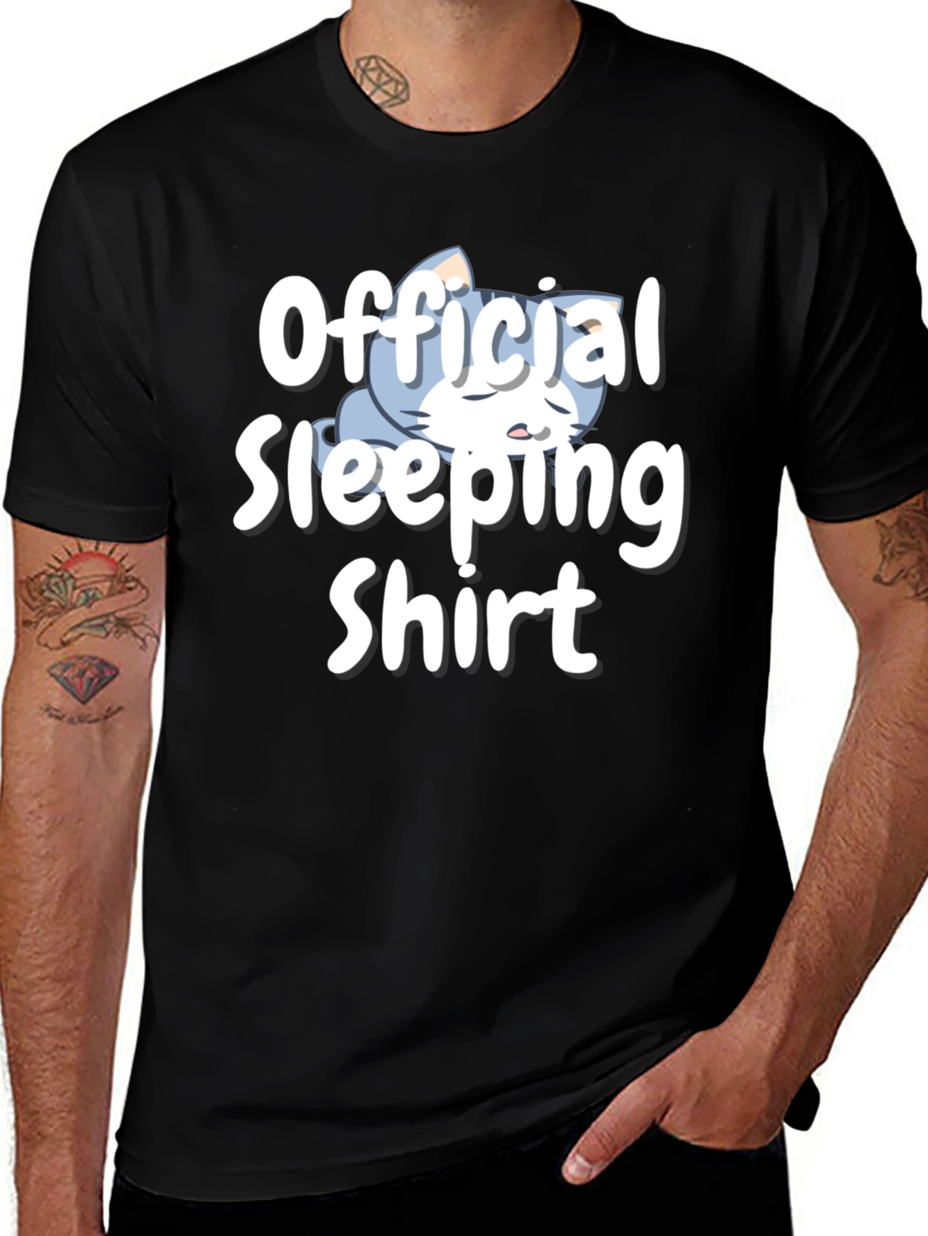Official Sleeping Shirt - Funny Novelty Tee