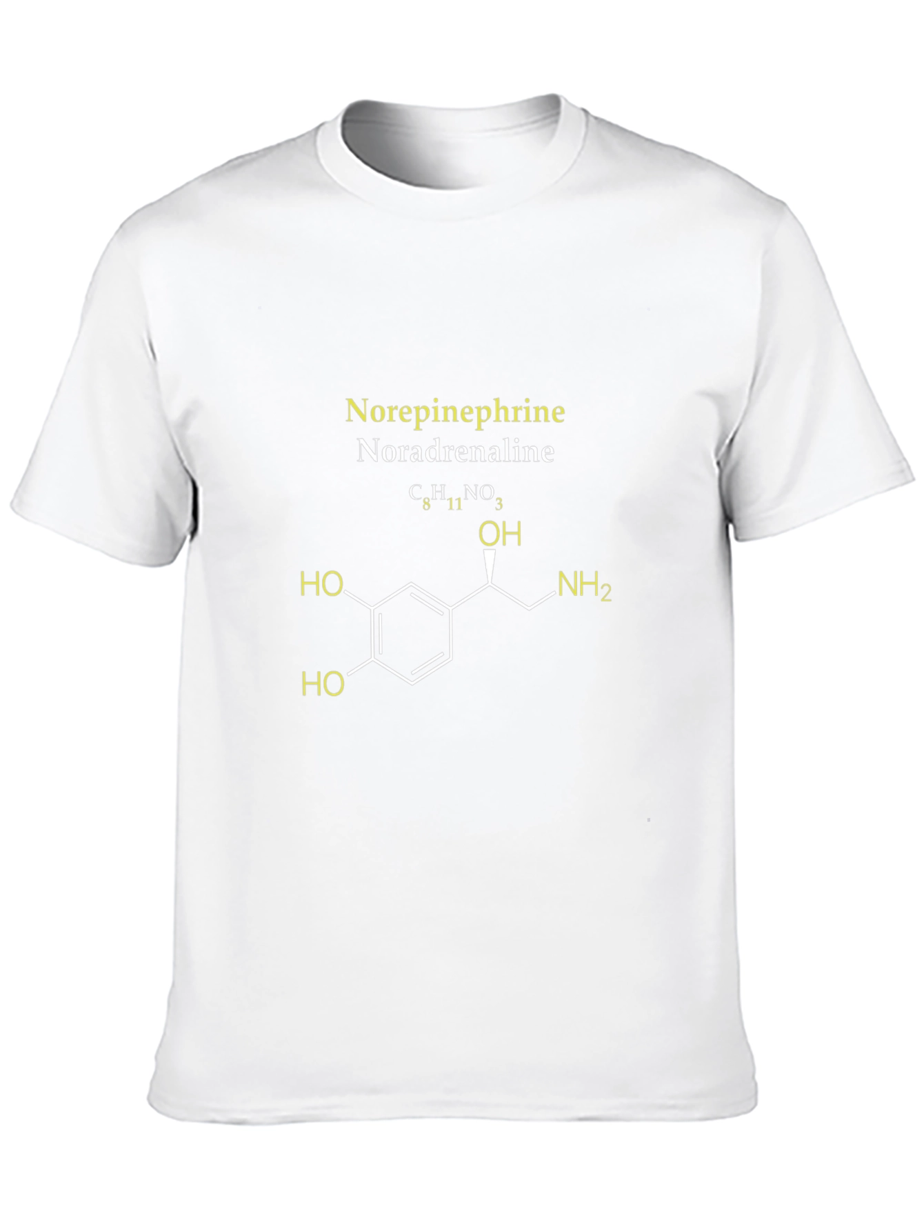 Norepinephrine Molecule Graphic T-Shirt