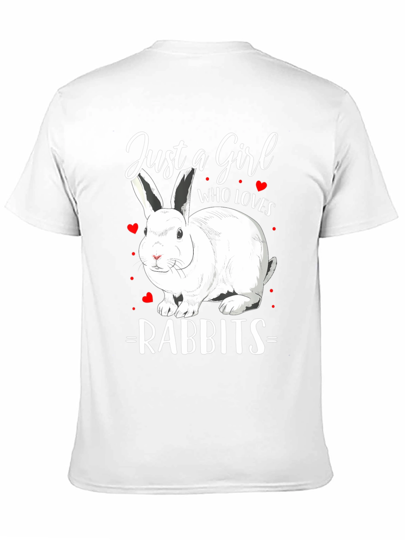 Just a Girl Who Loves Rabbits T-Shirt