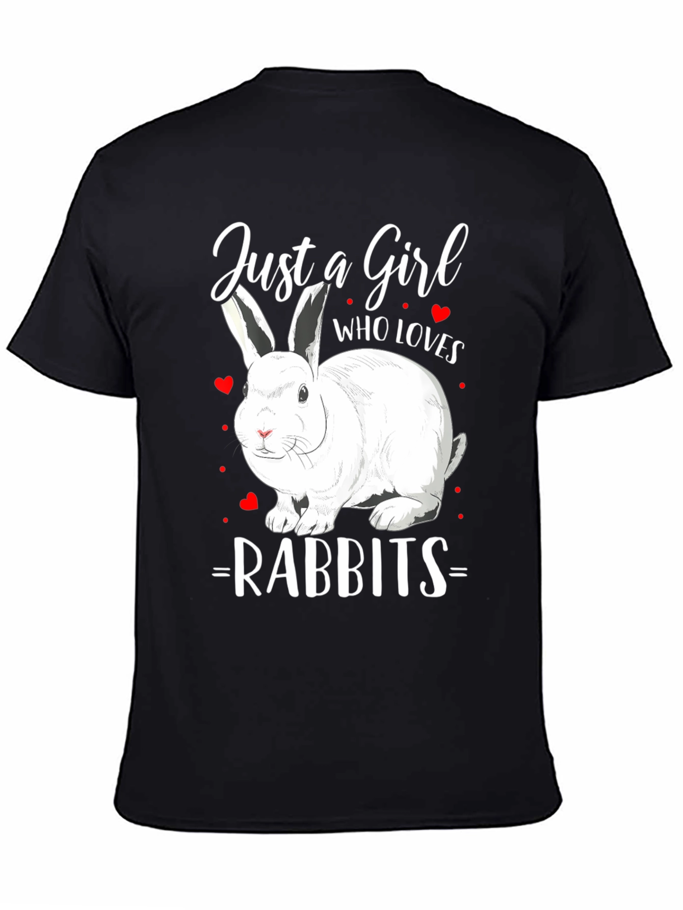Just a Girl Who Loves Rabbits T-Shirt