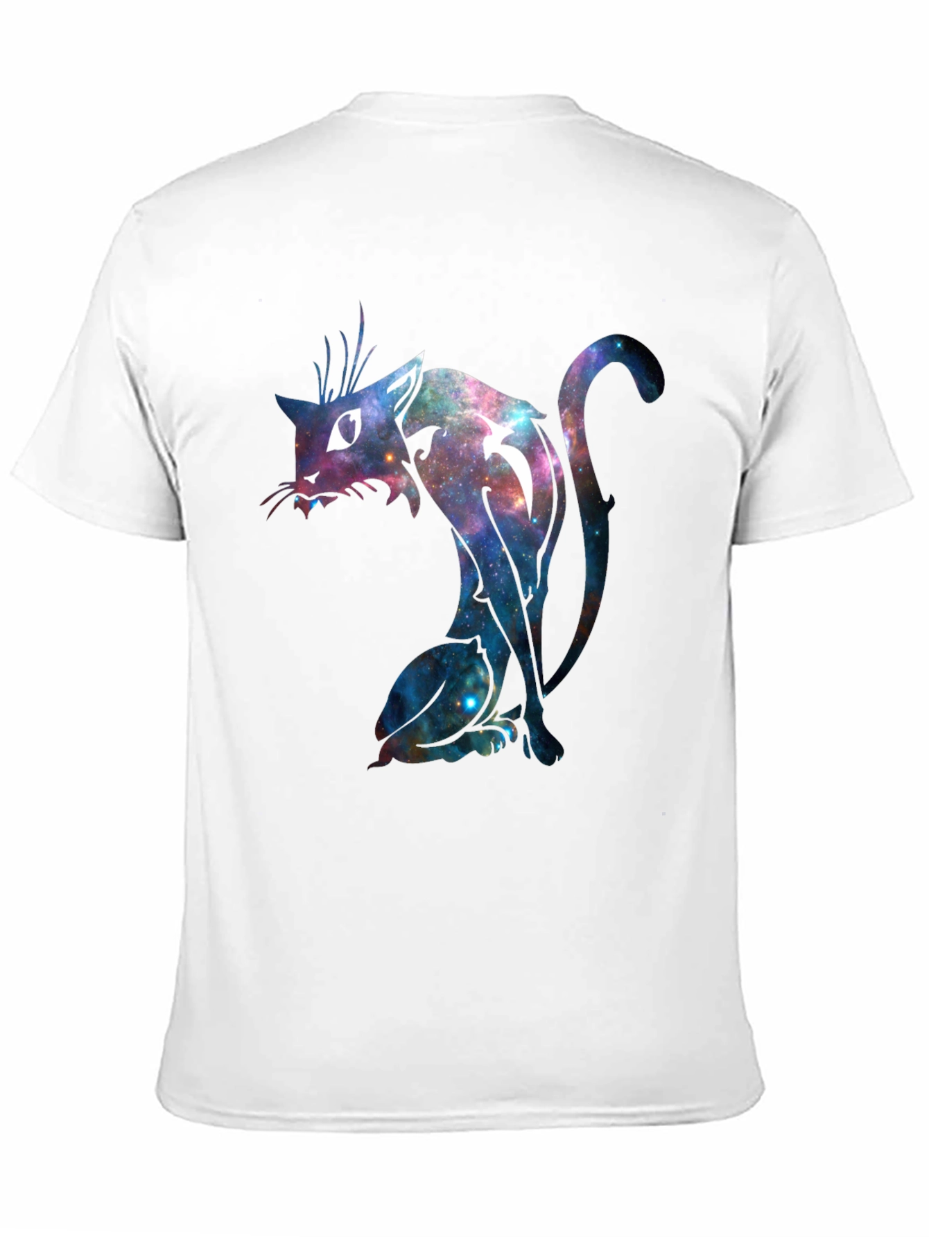 Galaxy Cat Graphic T-Shirt - Unique Design