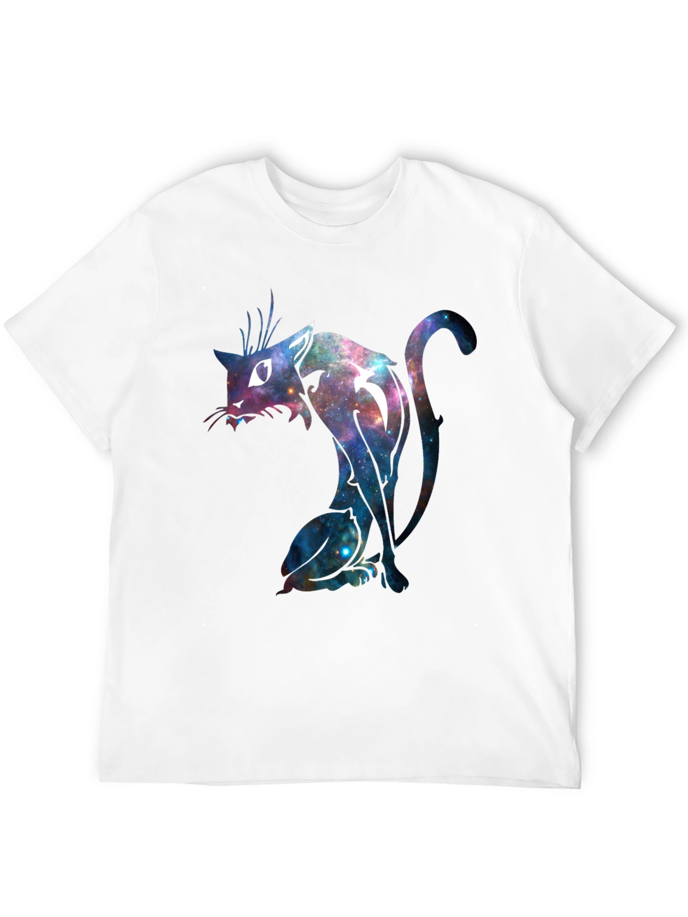 Galaxy Cat Graphic T-Shirt - Unique Design