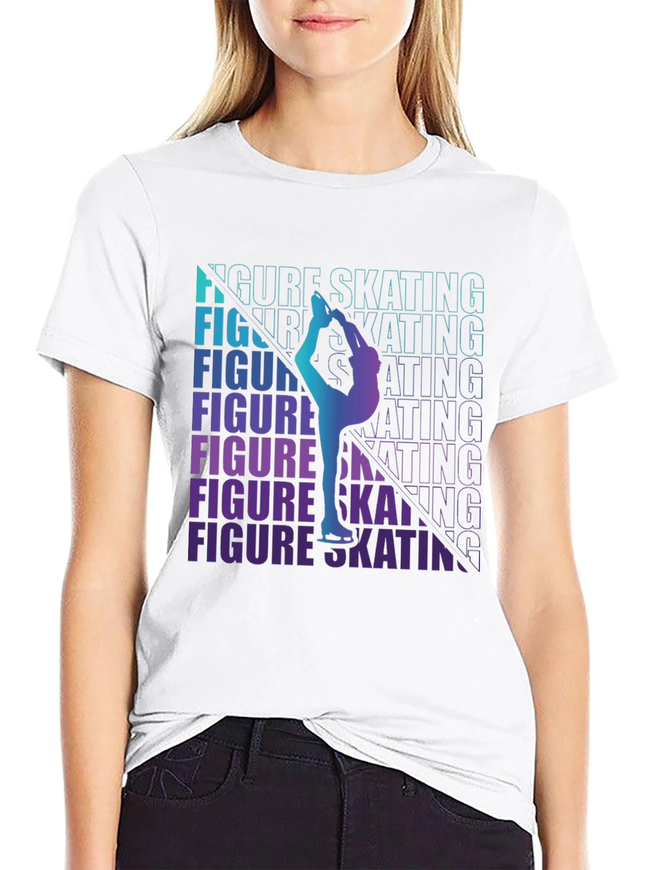 Figure Skating Graphic T-Shirt
