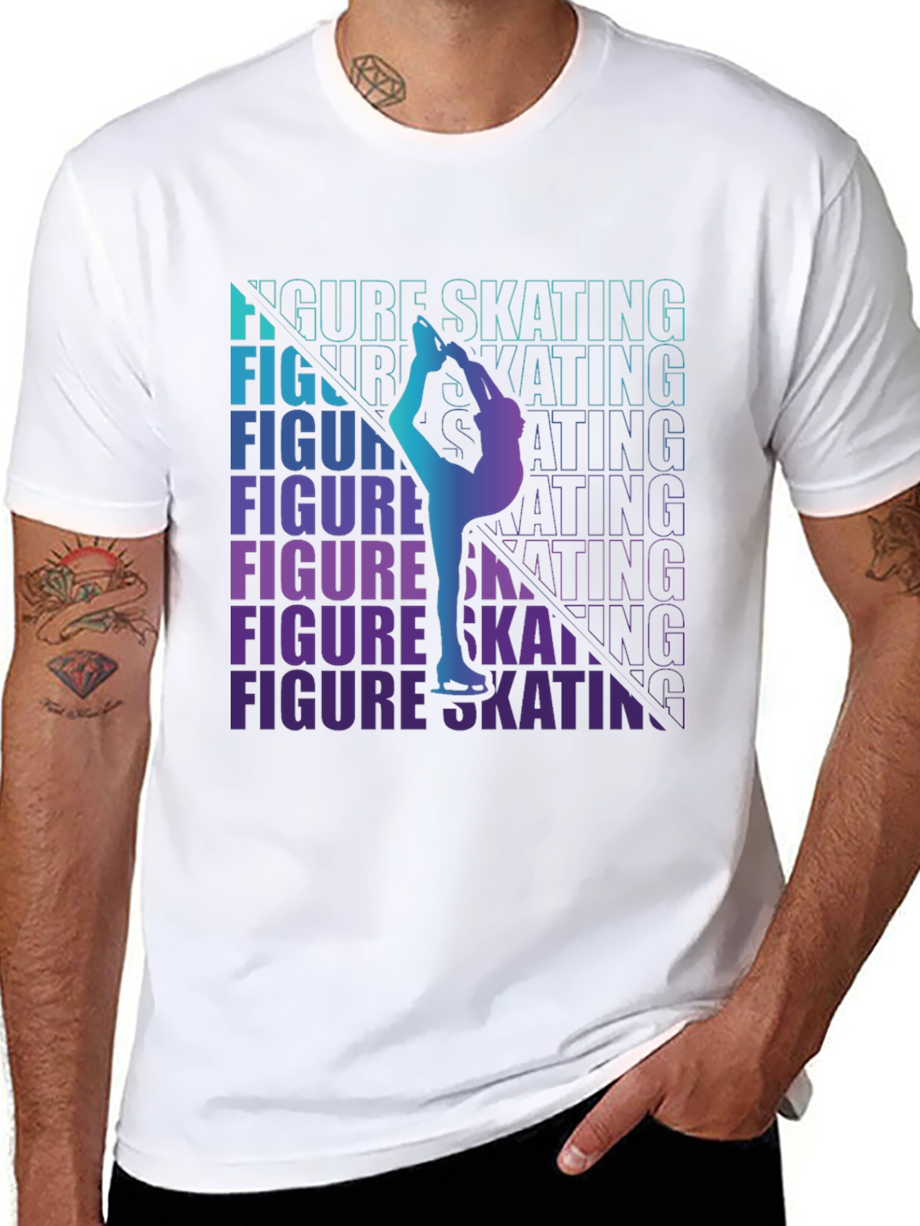 Figure Skating Graphic T-Shirt