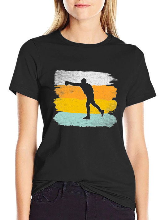 Vintage Boxing T-Shirt: Retro Punch Design