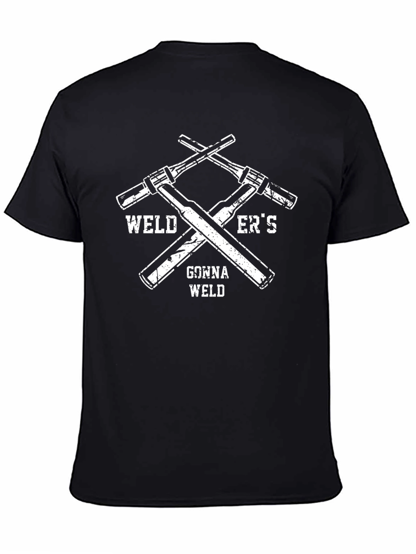 Welders Gonna Weld Black Graphic T-Shirt