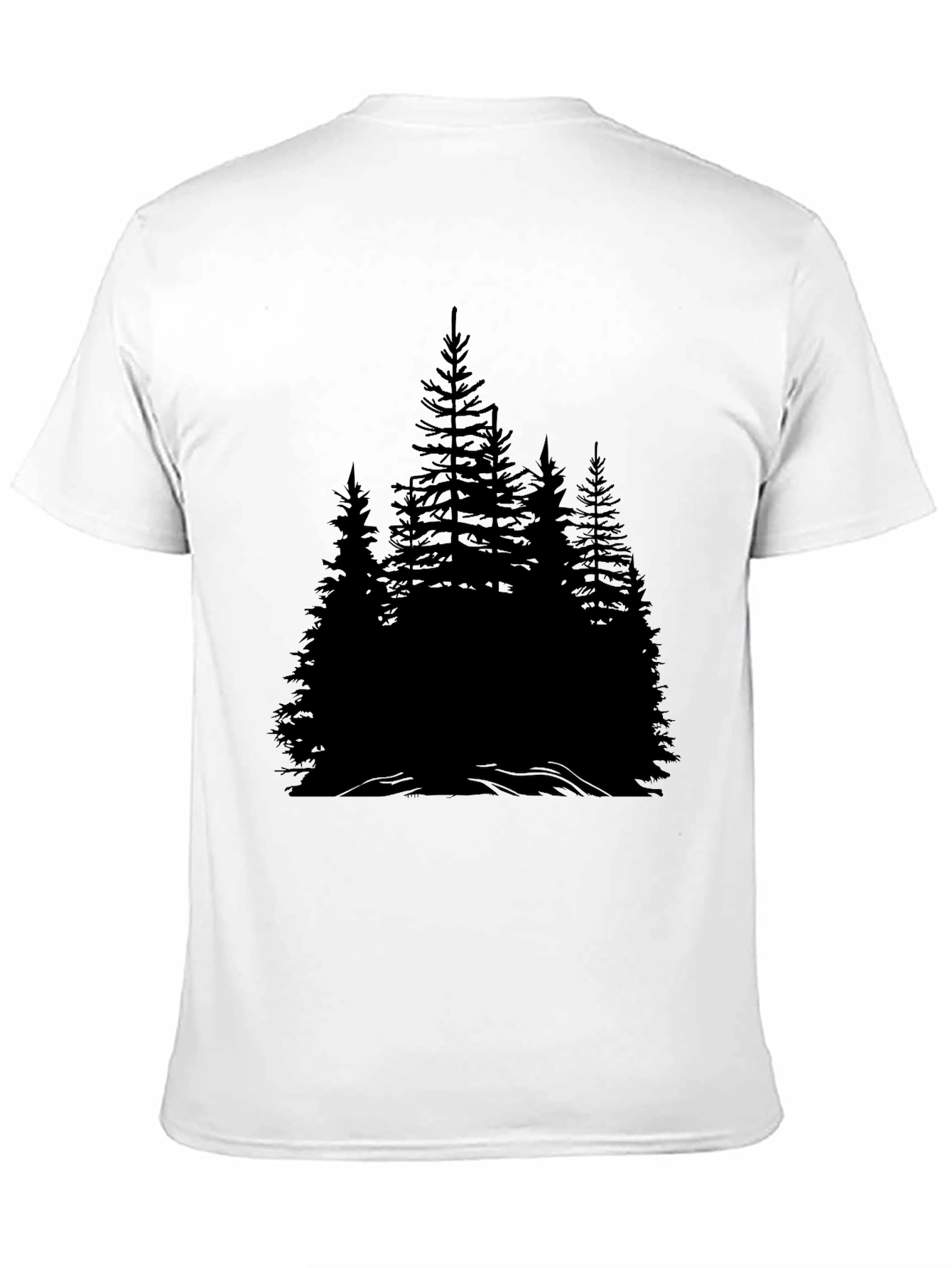 Black Forest T-Shirt - Nature Inspired Graphic Tee