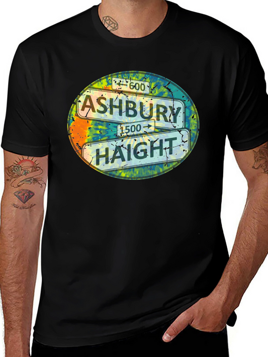 Ashbury Haight T-Shirt Tie Dye San Francisco