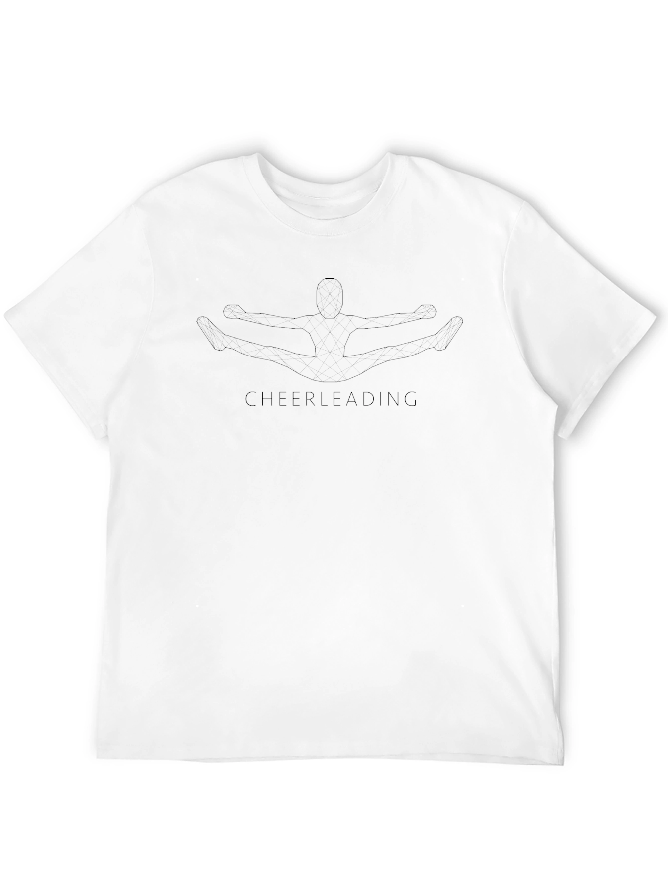 Cheerleading Stunt Tee - Classic Crew Neck