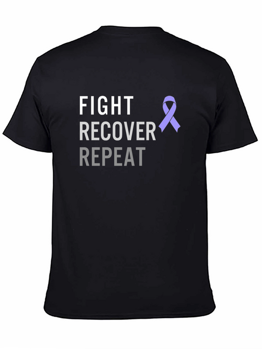 Fight Recover Repeat Awareness T-Shirt