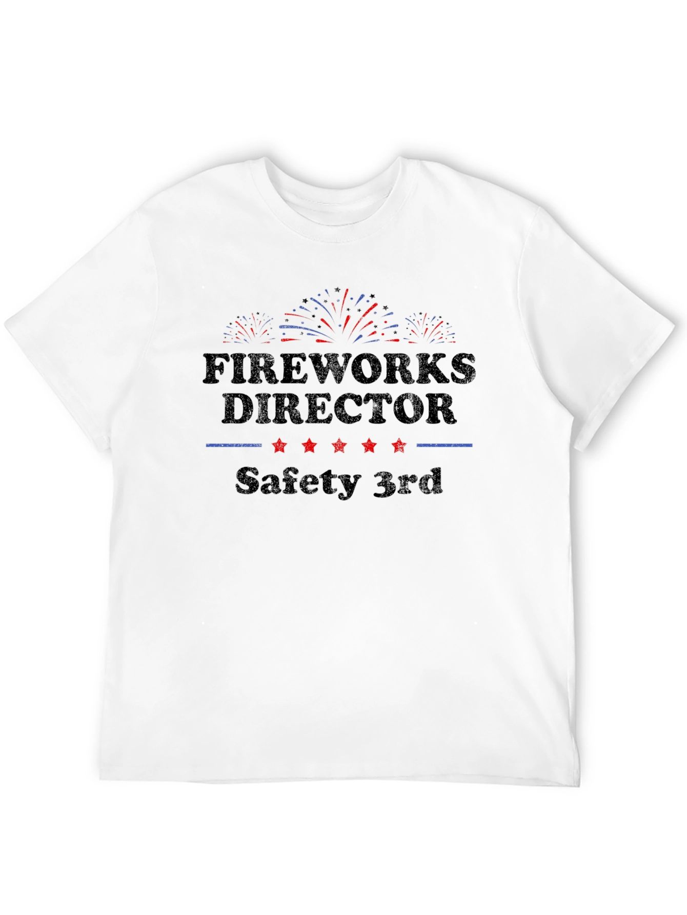 Fireworks Director Safety 3rd Graphic T-Shirt