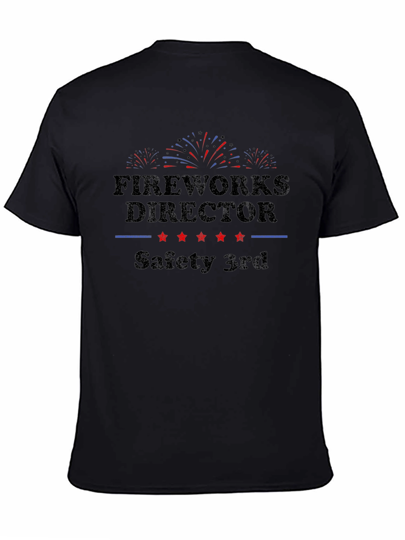 Fireworks Director Safety 3rd Graphic T-Shirt