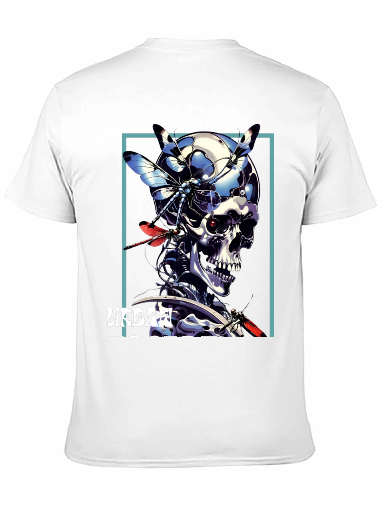 Urban Cyborg Skull T-Shirt
