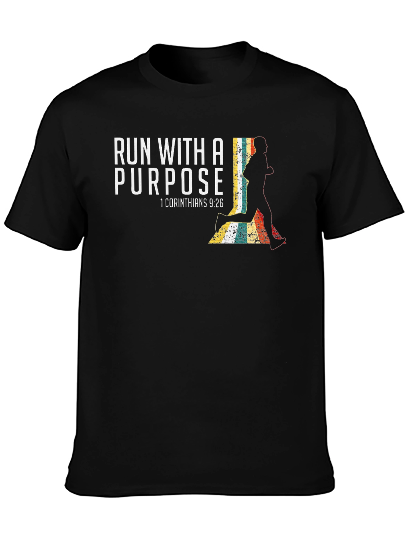 Run With A Purpose Christian T-Shirt