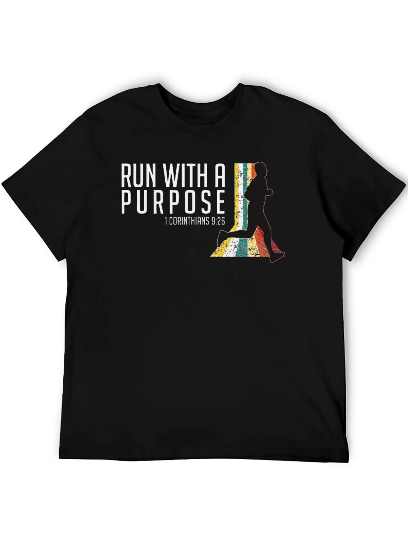 Run With A Purpose Christian T-Shirt
