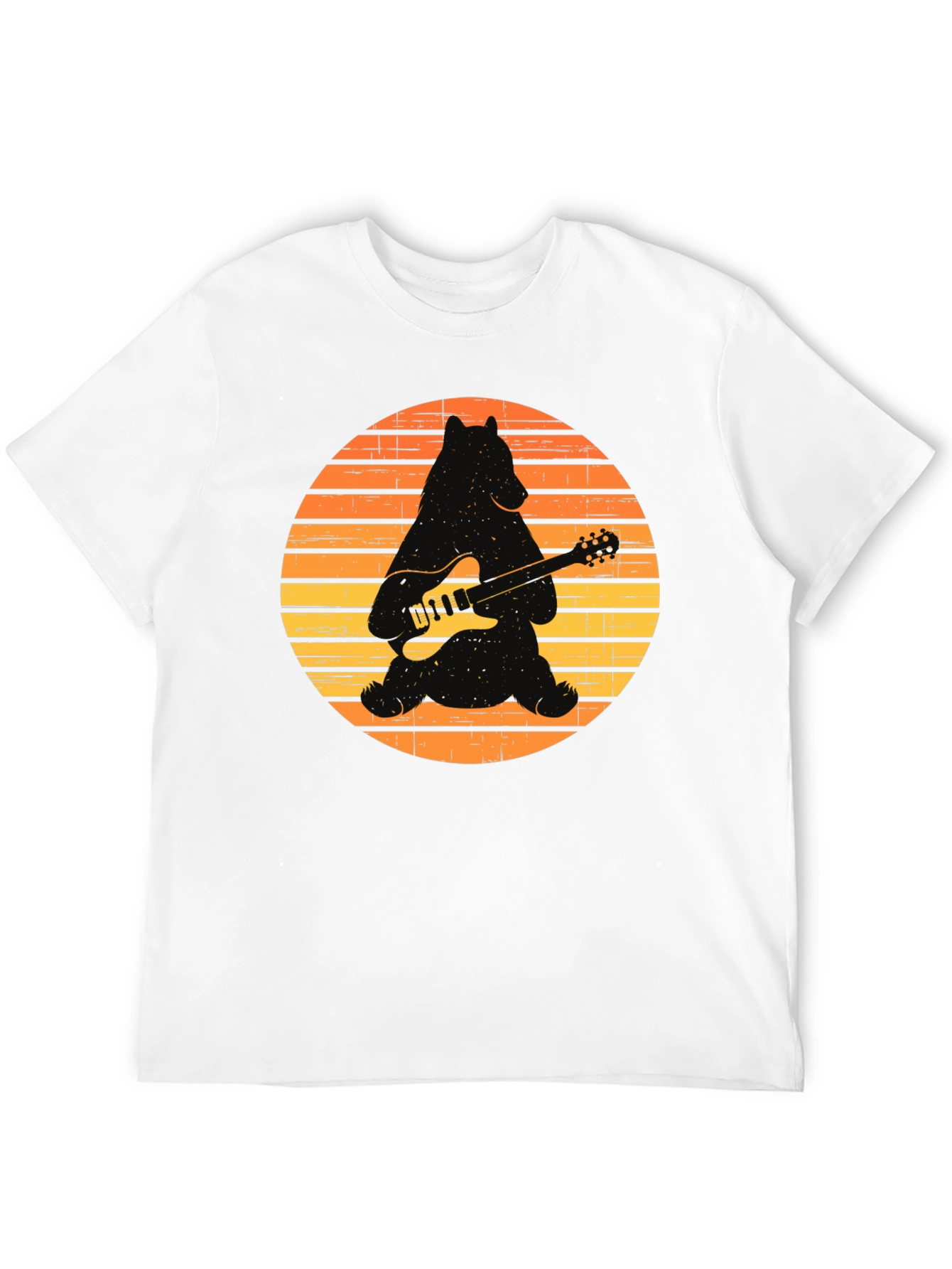 Cool Bear Guitar Player T-Shirt