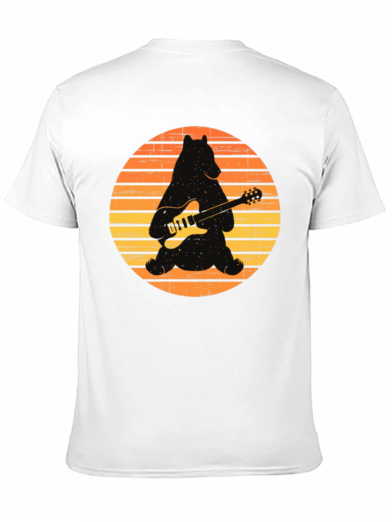 Cool Bear Guitar Player T-Shirt